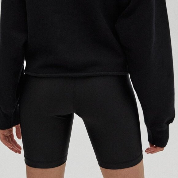 Aritzia Wilfred Mackenzie Black XX-Small Women's Knit Bicycle Shorts EUC - Picture 13 of 14